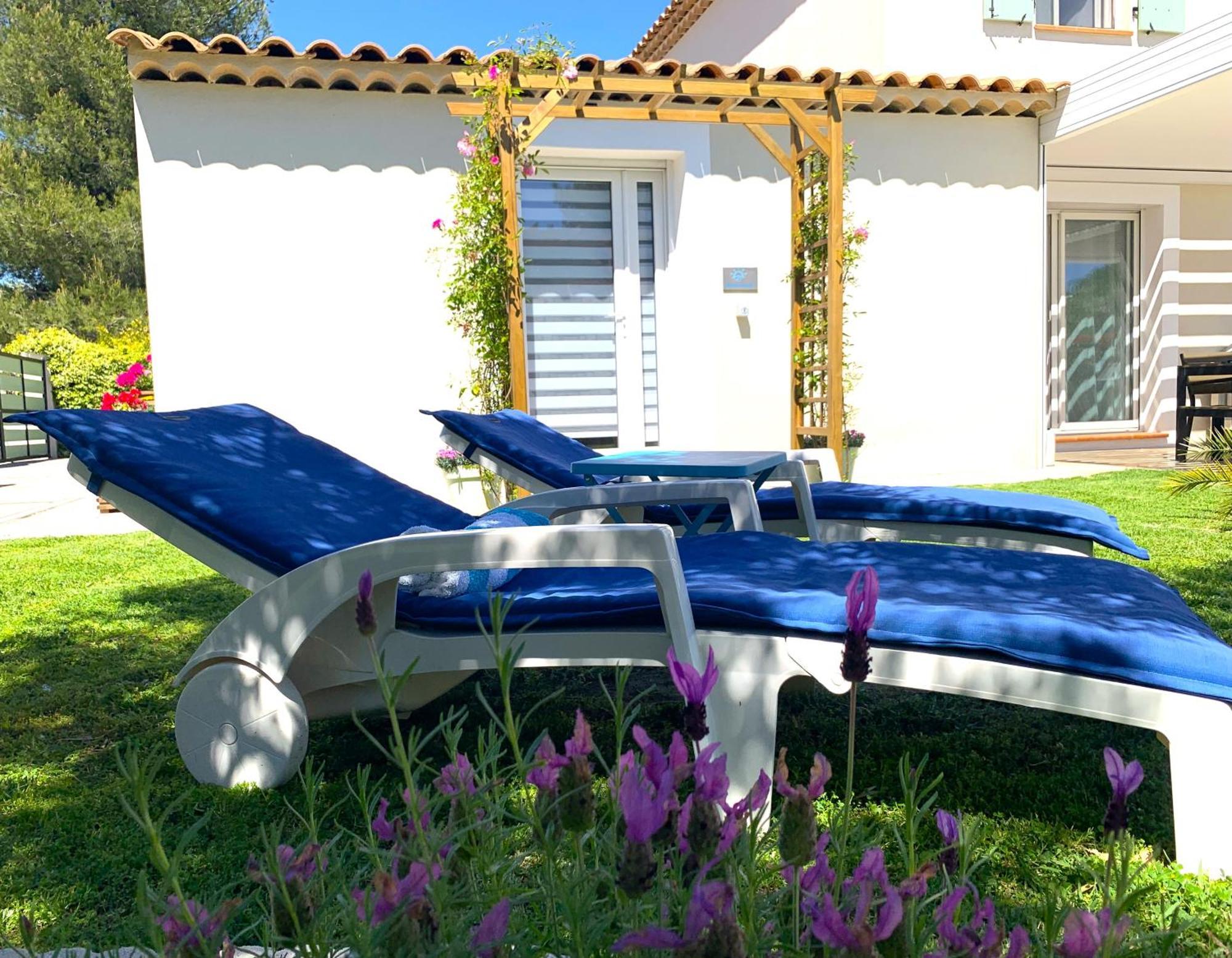 Chambre D'Hotes De Charme Merbleuesoleil Six-Fours-les-Plages Buitenkant foto